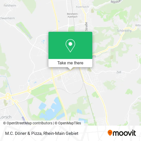 Карта M.C. Döner & Pizza