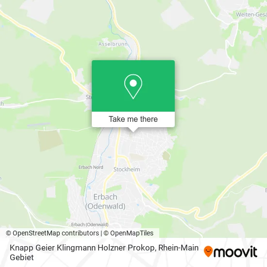 Карта Knapp Geier Klingmann Holzner Prokop