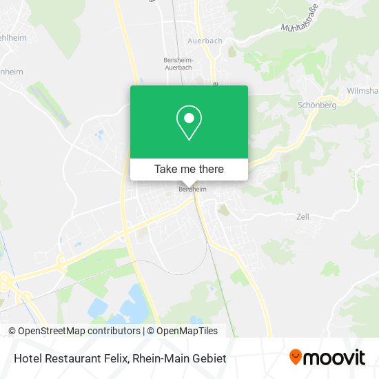 Карта Hotel Restaurant Felix