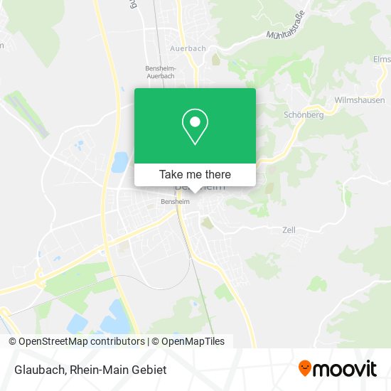 Glaubach map