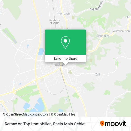 Remax on Top Immobilien map