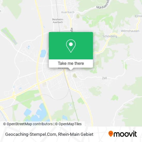 Карта Geocaching-Stempel.Com