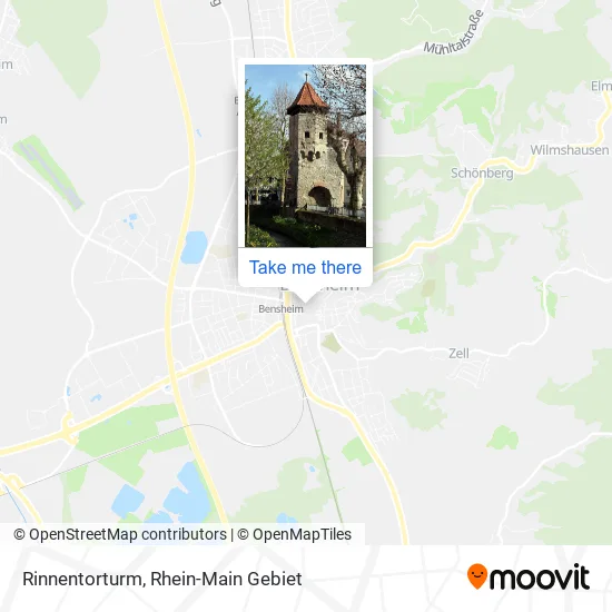 Карта Rinnentorturm