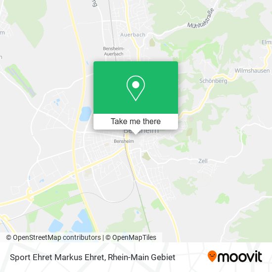 Sport Ehret Markus Ehret map