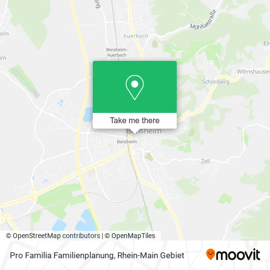 Карта Pro Familia Familienplanung