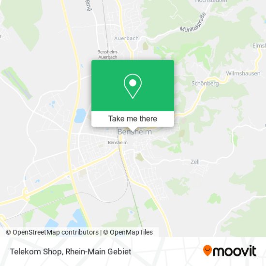 Telekom Shop map