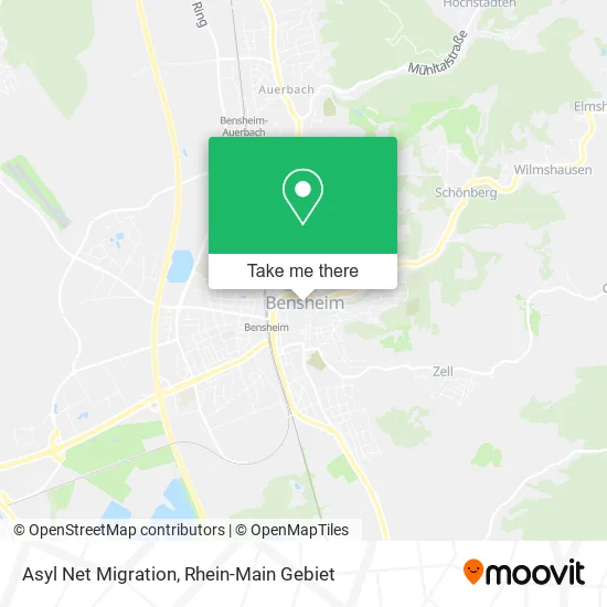 Карта Asyl Net Migration