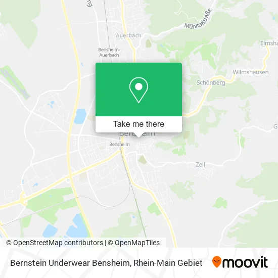 Карта Bernstein Underwear Bensheim