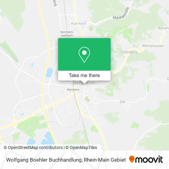 Карта Wolfgang Boehler Buchhandlung