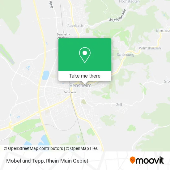 Карта Mobel und Tepp