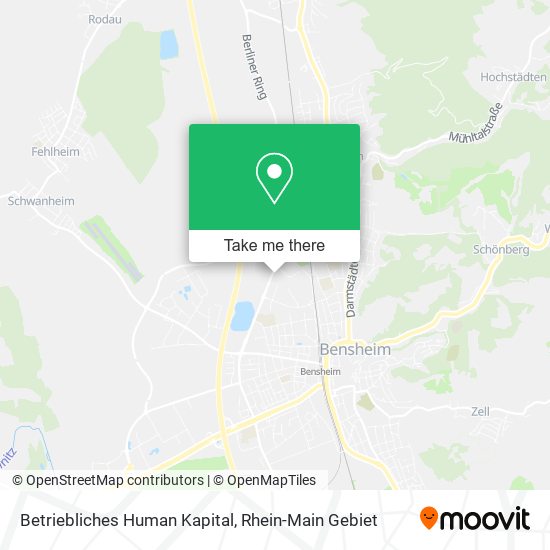 Betriebliches Human Kapital map