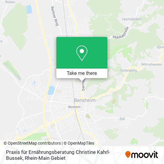 Praxis für Ernährungsberatung Christine Kahrl-Bussek map