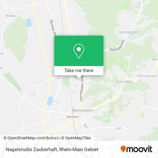 Карта Nagelstudio Zauberhaft