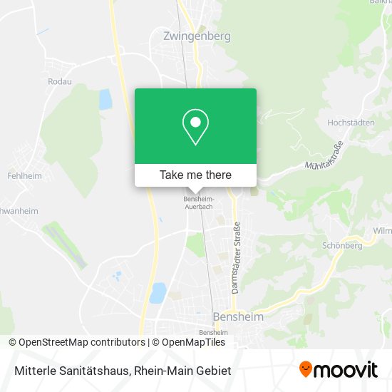 Mitterle Sanitätshaus map