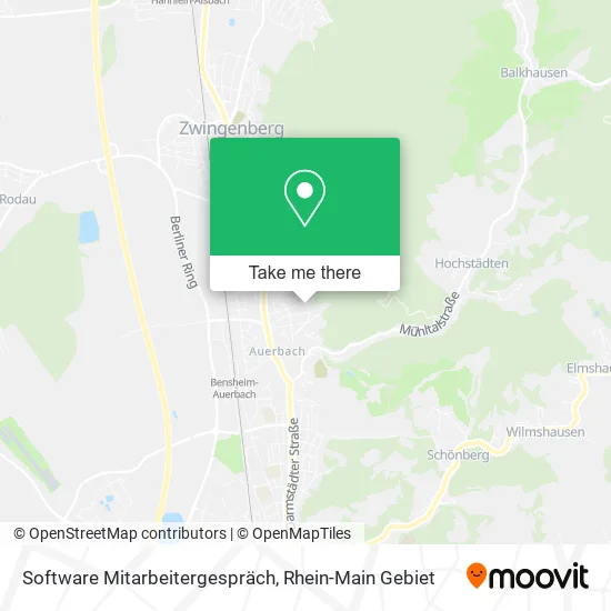 Карта Software Mitarbeitergespräch
