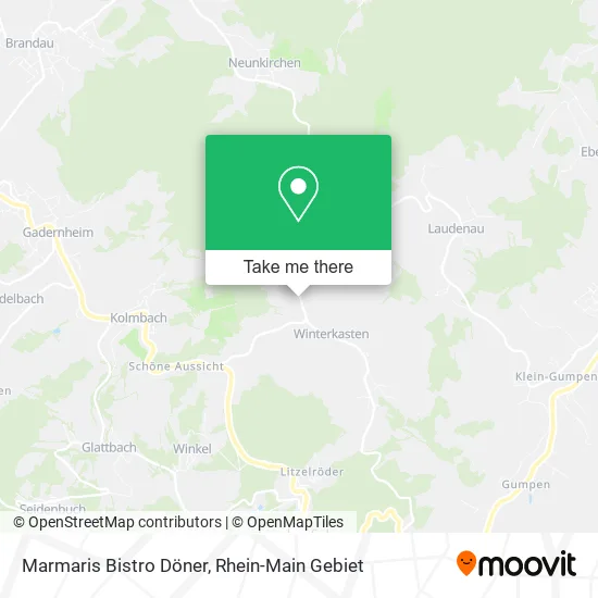 Карта Marmaris Bistro Döner