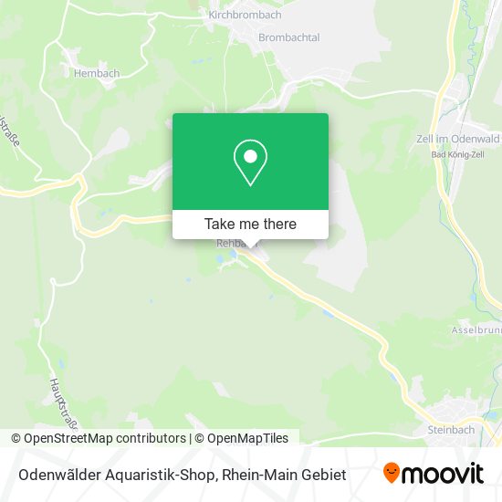 Odenwãlder Aquaristik-Shop map