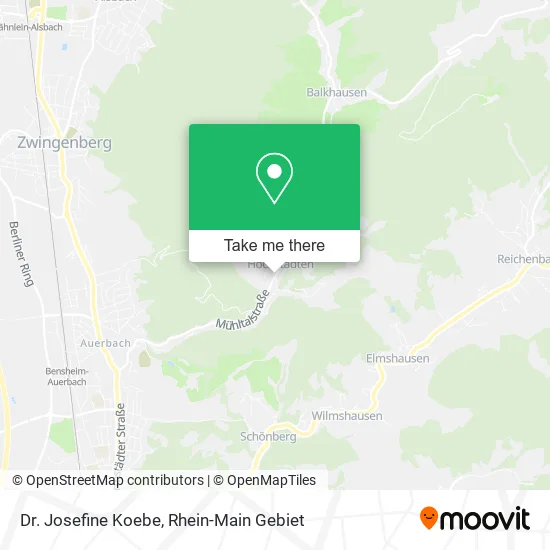 Карта Dr. Josefine Koebe