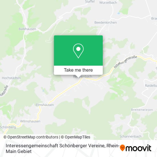 Interessengemeinschaft Schönberger Vereine map