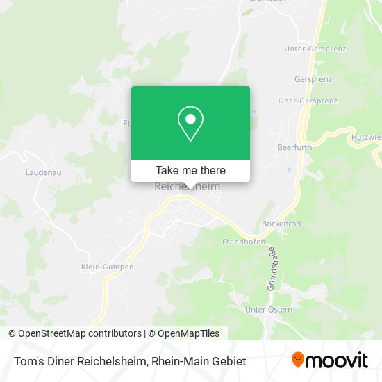 Tom's Diner Reichelsheim map