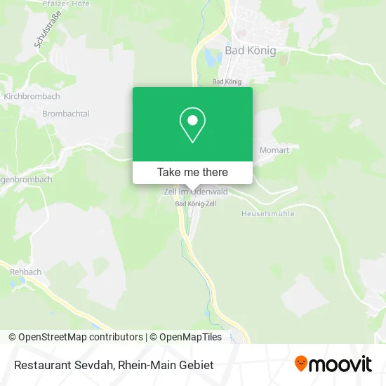 Карта Restaurant Sevdah