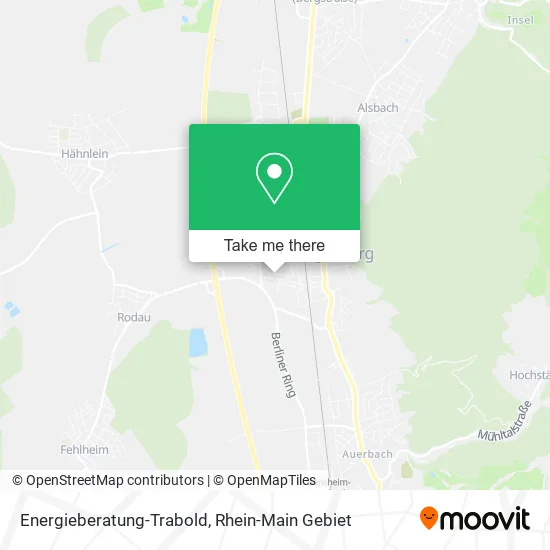 Карта Energieberatung-Trabold