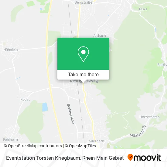 Eventstation Torsten Kriegbaum map