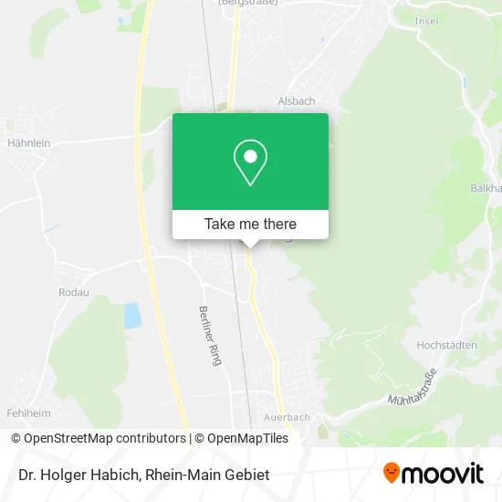 Dr. Holger Habich map