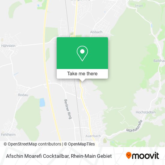 Afschin Moarefi Cocktailbar map