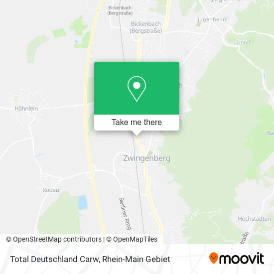 Карта Total Deutschland Carw