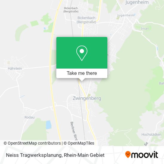 Карта Neiss Tragwerksplanung