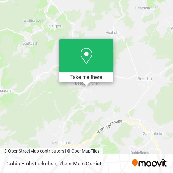 Карта Gabis Frühstückchen