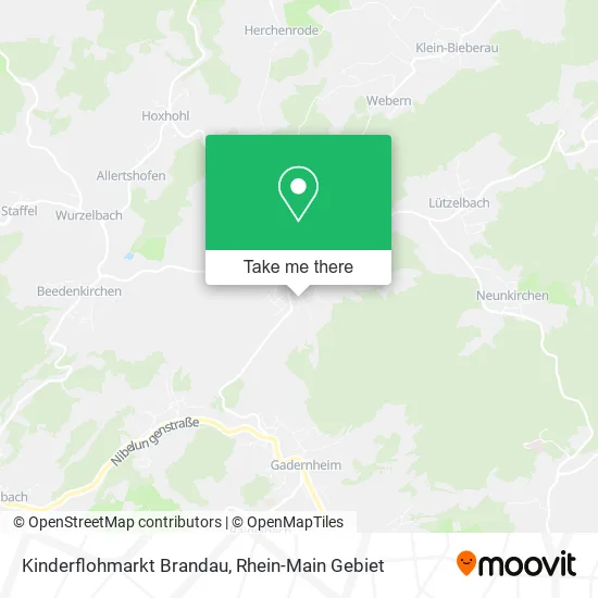 Карта Kinderflohmarkt Brandau