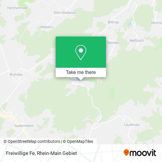 Карта Freiwillige Fe