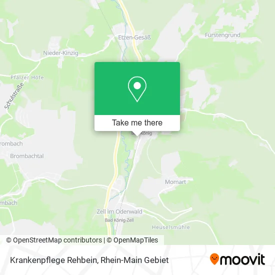Карта Krankenpflege Rehbein