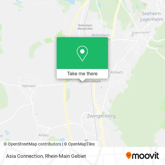 Карта Asia Connection