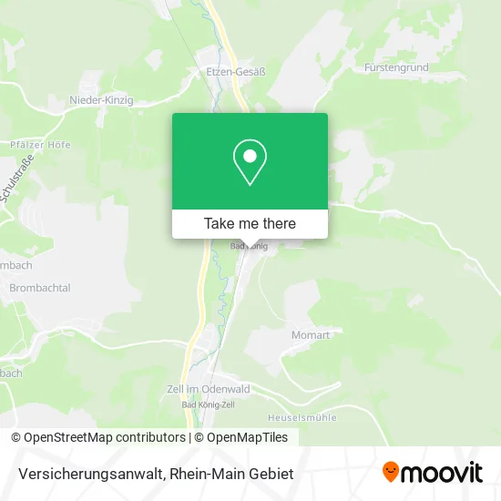 Карта Versicherungsanwalt