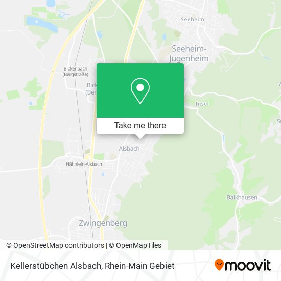 Kellerstübchen Alsbach map