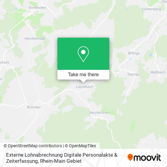 Карта Externe Lohnabrechnung Digitale Personalakte & Zeiterfassung