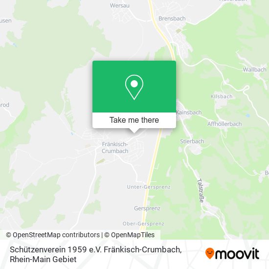 Schützenverein 1959 e.V. Fränkisch-Crumbach map