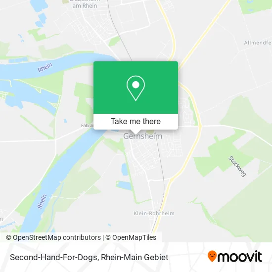 Карта Second-Hand-For-Dogs