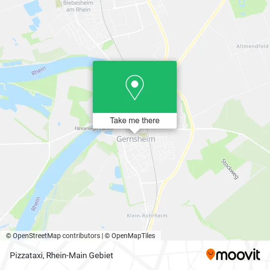 Карта Pizzataxi