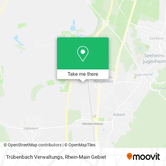 Карта Trübenbach Verwaltungs
