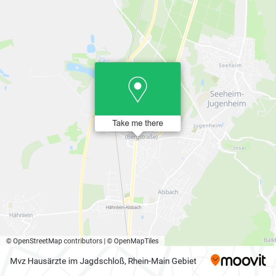 Mvz Hausärzte im Jagdschloß map