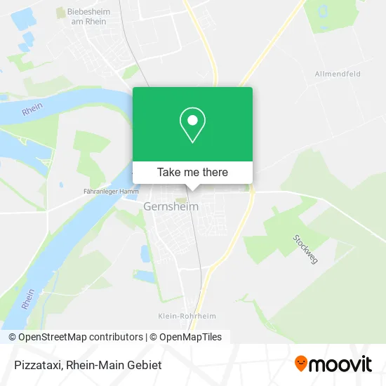 Карта Pizzataxi