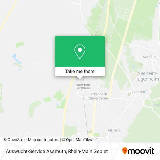 Карта Auswucht-Service Assmuth