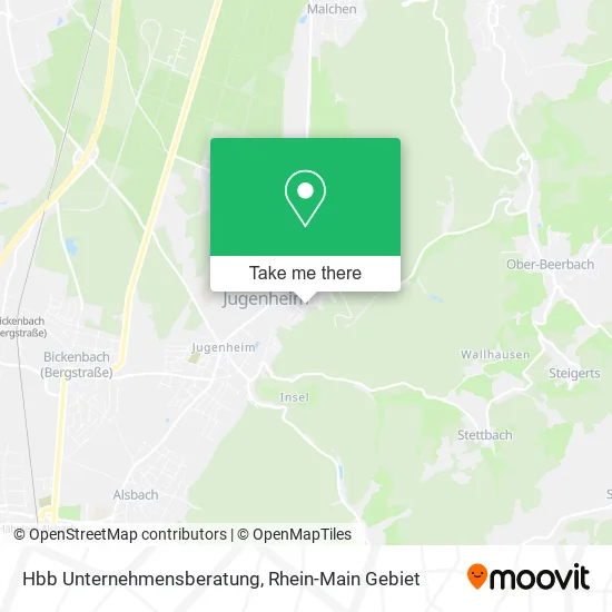 Карта Hbb Unternehmensberatung