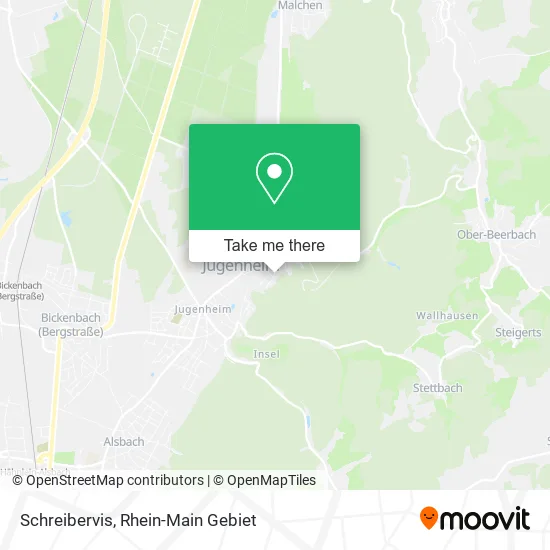 Карта Schreibervis