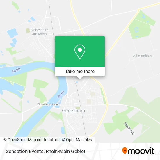Карта Sensation Events