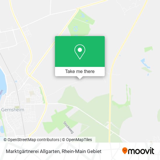 Marktgärtnerei Allgarten map